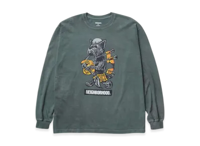 NEIGHBORHOOD Nh . Tee Ls-17 "Green"