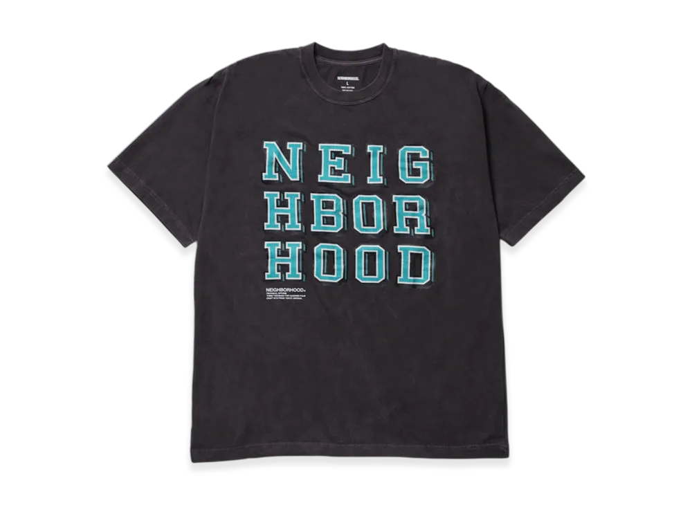 NEIGHBORHOOD Nh . Tee Ss-16 "Brown"