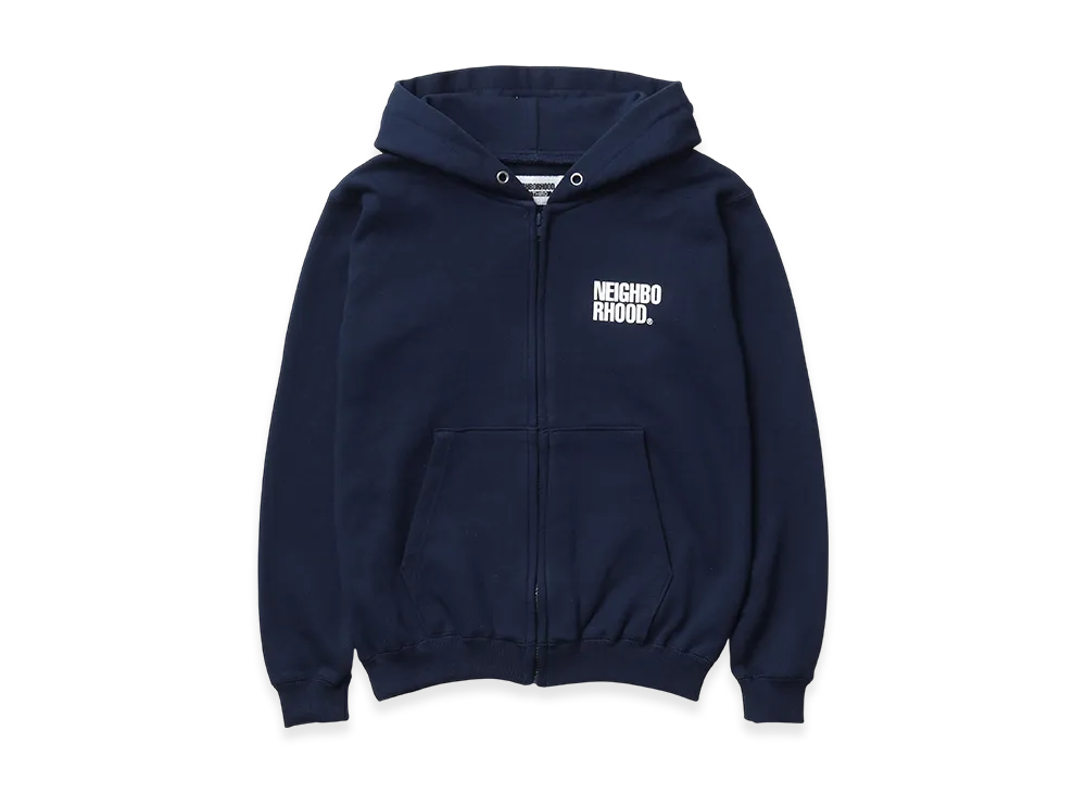 NEIGHBORHOOD One Third Kids OT. Sweat Zip Hoodie LS "Navy"