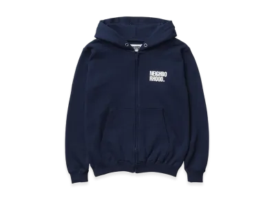 NEIGHBORHOOD One Third Kids OT. Sweat Zip Hoodie LS "Navy"