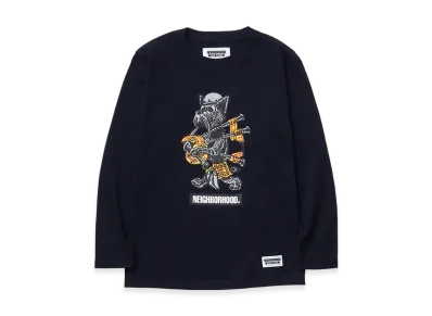 NEIGHBORHOOD One Third Kids OT. Tee LS-10 "Navy"