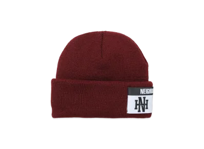 NEIGHBORHOOD One Third Kids OT. Beanie "Burgundy"