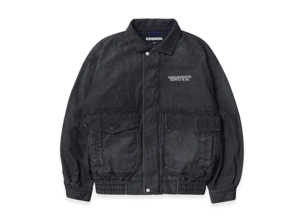 NEIGHBORHOOD Denim Dad Jacket "Black"
