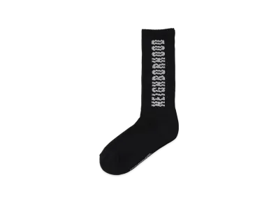 NEIGHBORHOOD Shift Logo Socks "Black"