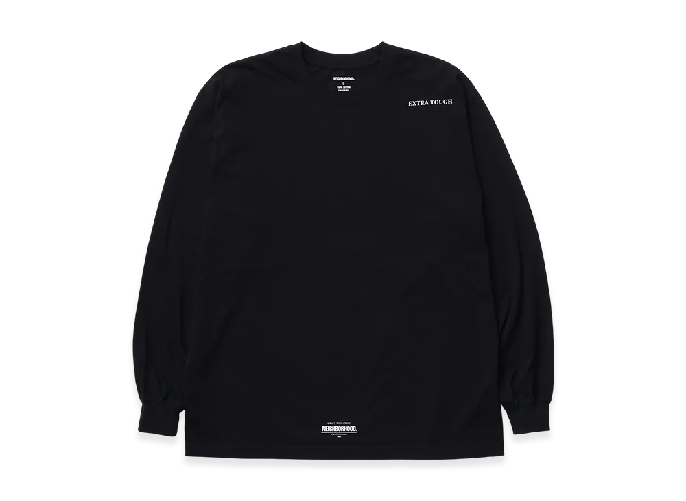 NEIGHBORHOOD NH. Tee LS-7 "Black"
