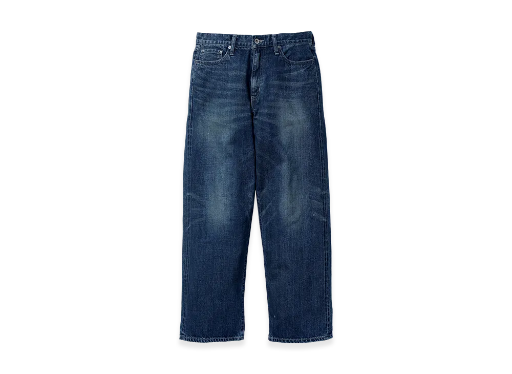 NEIGHBORHOOD Washed Denim DP Wide Pants "Indigo"