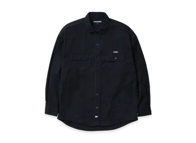 NEIGHBORHOOD Garment Dyed Shirt LS "Black"
