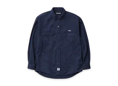 NEIGHBORHOOD Garment Dyed Shirt LS "Navy"