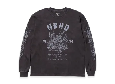 NEIGHBORHOOD NH. Tee LS-14 "Brown"