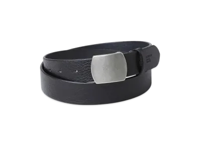 NEIGHBORHOOD Leather Belt Wide "Black"