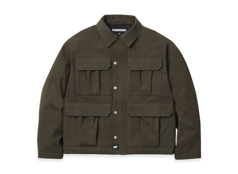 NEIGHBORHOOD ミリタリージャケット オリーブ NEIGHBORHOOD ミリタリージャケット オリーブ 【公式通販】