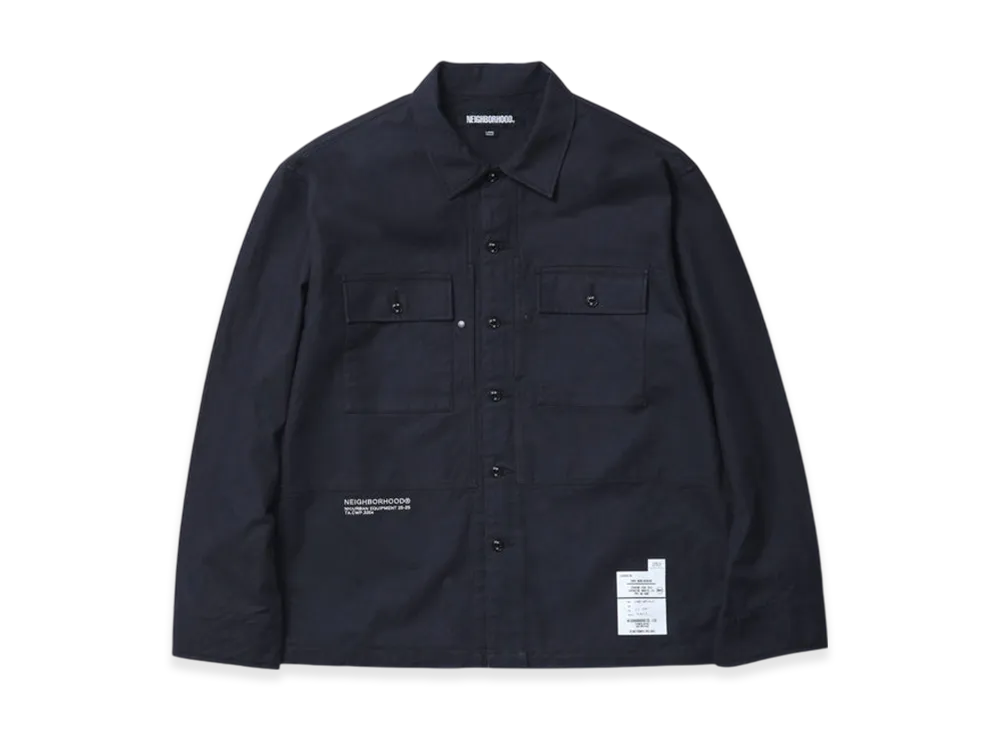 NEIGHBORHOOD Fatigue Shirt LS "Black"