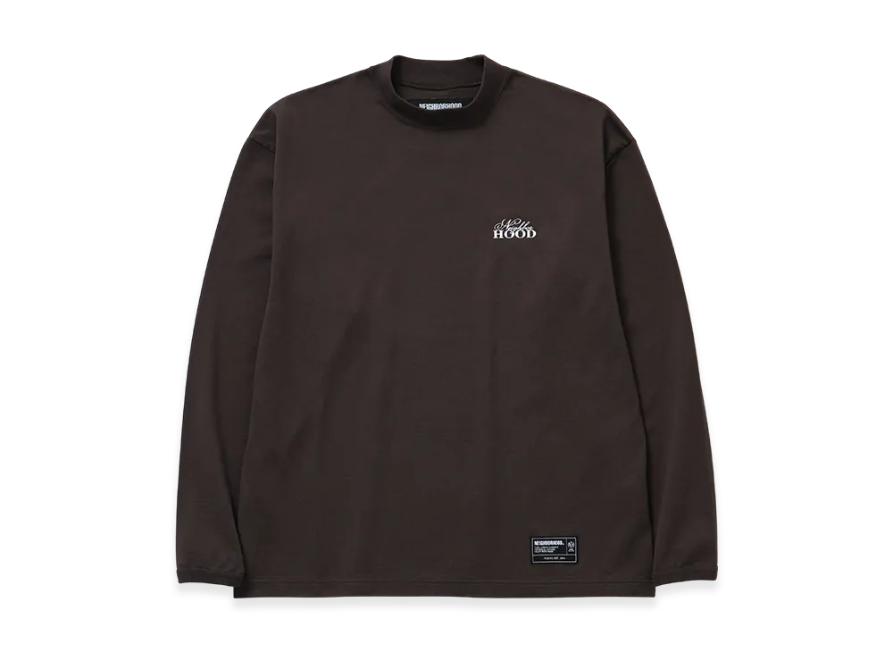 NEIGHBORHOOD Classic Mocneck LS "Brown"