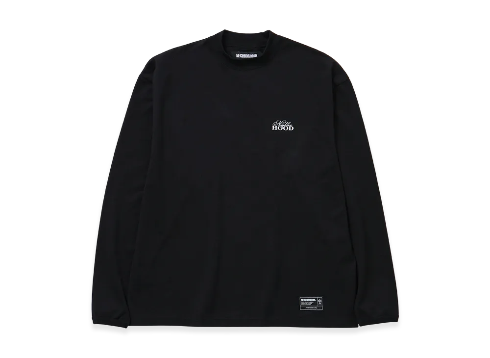 NEIGHBORHOOD Classic Mocneck LS "Black"