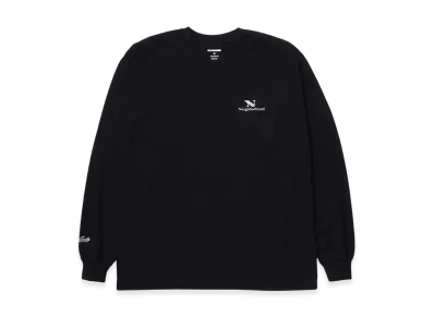 NEIGHBORHOOD NH. Tee LS-3 "Black"
