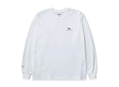 NEIGHBORHOOD NH. Tee LS-3 "White"