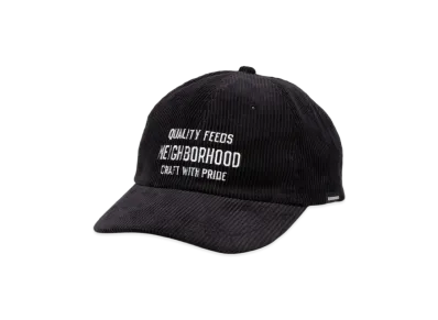 NEIGHBORHOOD Corduroy Dad Cap "Black"
