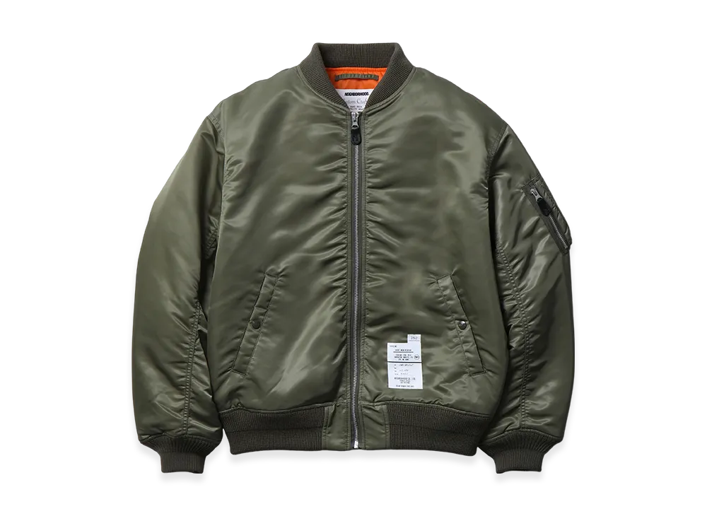 NEIGHBORHOOD Ma-1 Flight Jacket Mod "Olive Drab"