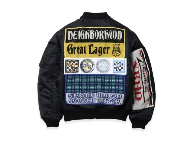 NEIGHBORHOOD Ma-1 Flight Jacket Mod "Black"