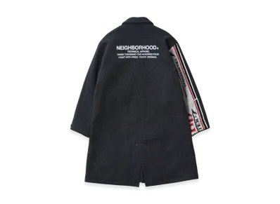 NEIGHBORHOOD Wool Coat Mod "Black"