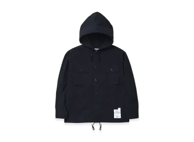 NEIGHBORHOOD Hooded Shirt LS "Black"