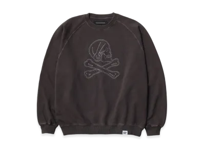 NEIGHBORHOOD Pigment Dyed Sweat Shirt LS "Brown"