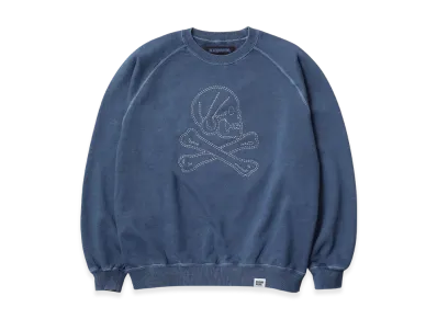 NEIGHBORHOOD Pigment Dyed Sweat Shirt LS "Navy"