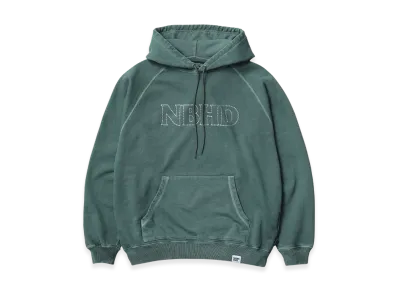 NEIGHBORHOOD Pigment Dyed Sweat Hoodie LS "Green"
