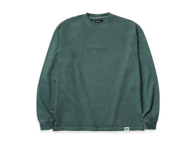 NEIGHBORHOOD Pigment Dyed Crewneck LS "Green"