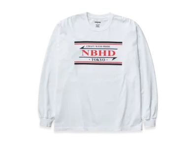 NEIGHBORHOOD Nh. Tee LS-6 "White"