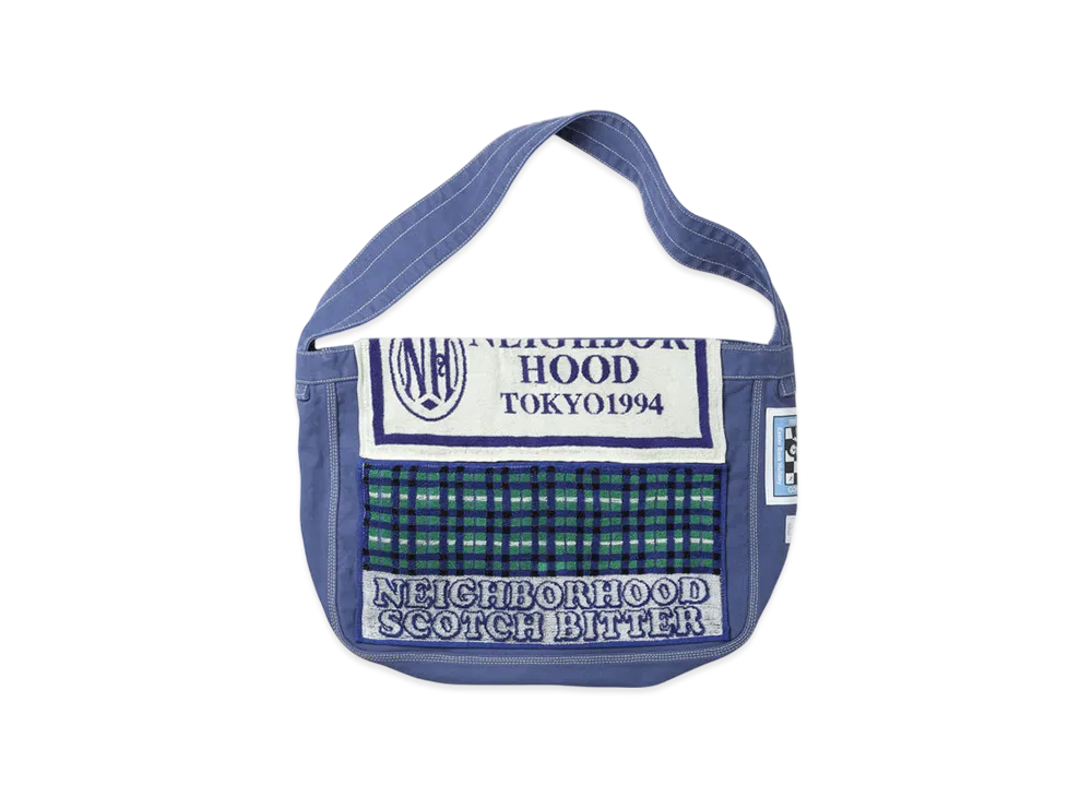 NEIGHBORHOOD Newspaper Bag Mod "Blue"