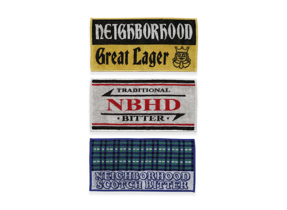 NEIGHBORHOOD Pub Towel Set "Multi"