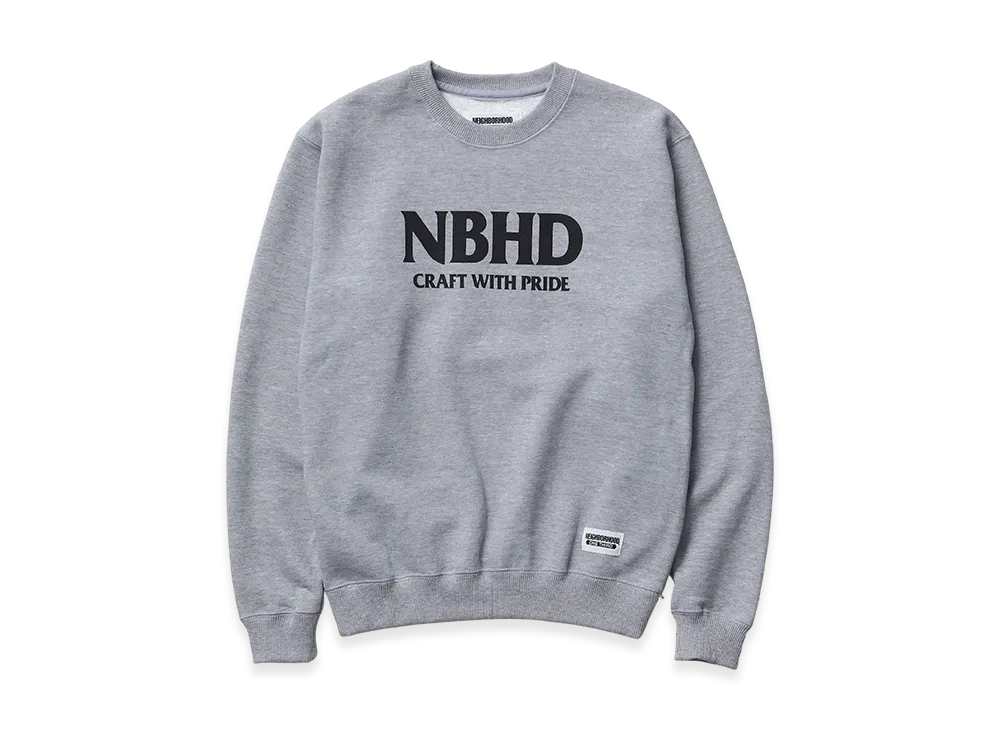 NEIGHBORHOOD Ot. Sweat Shirt LS "Gray"