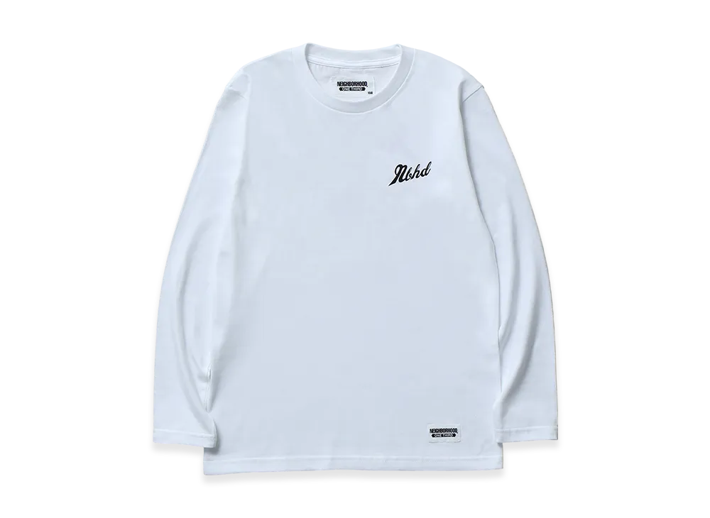 NEIGHBORHOOD Ot. Tee LS-2 "White"
