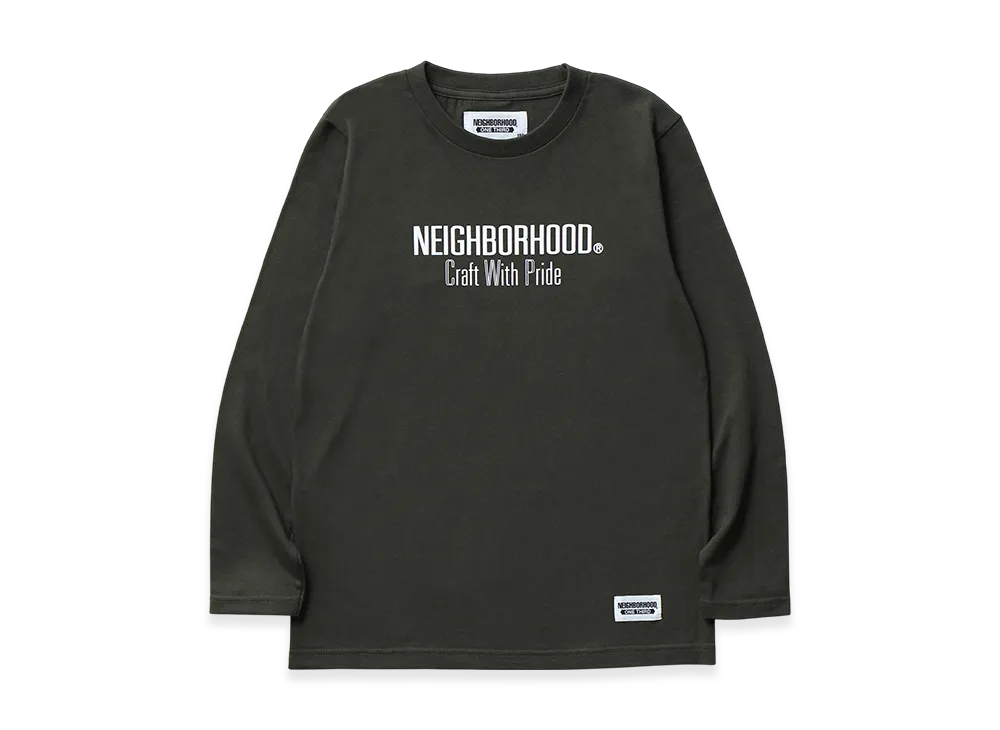 NEIGHBORHOOD Ot. Tee LS-4 "Olive Drab"