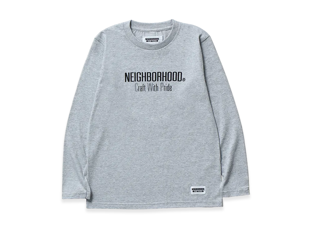 NEIGHBORHOOD Ot. Tee LS-4 "Gray"