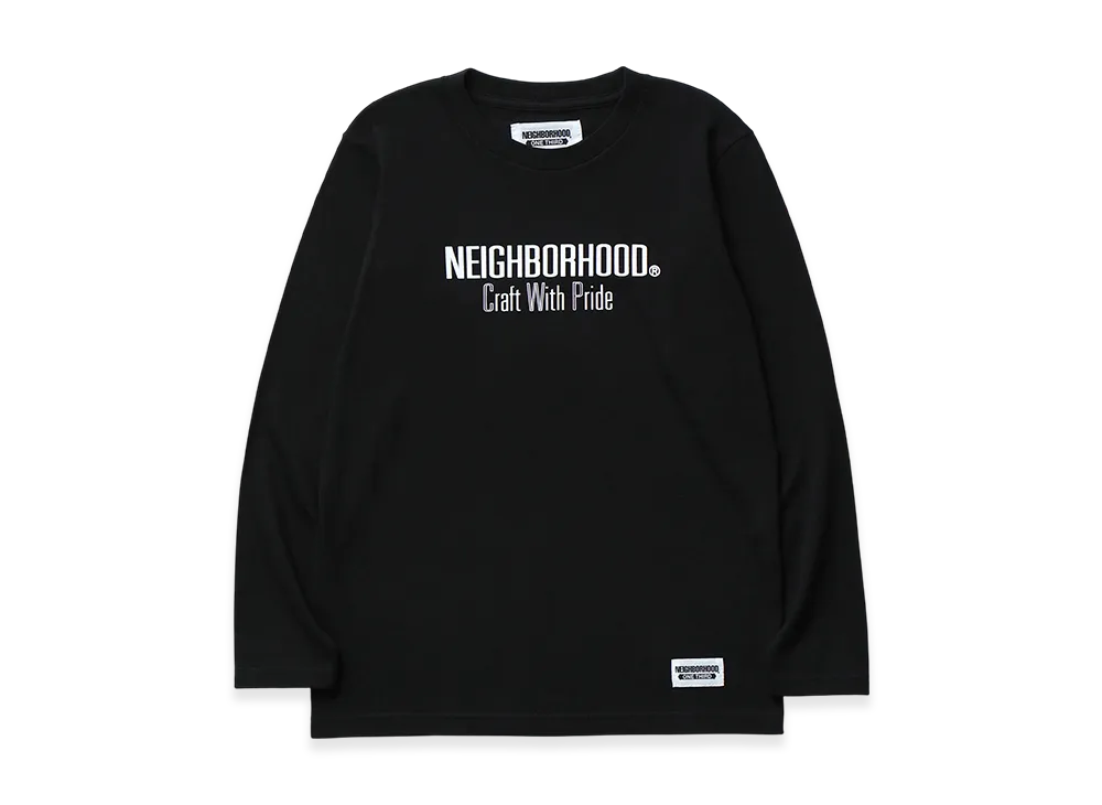 NEIGHBORHOOD Ot. Tee LS-4 "Black"