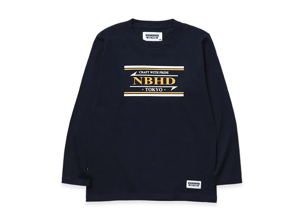 NEIGHBORHOOD Ot. Tee LS-5 "Navy"