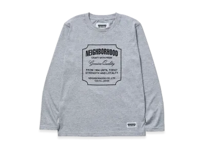 NEIGHBORHOOD Ot. Tee LS-6 "Gray"