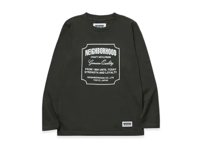 NEIGHBORHOOD Ot. Tee LS-6 "Olive Drab"