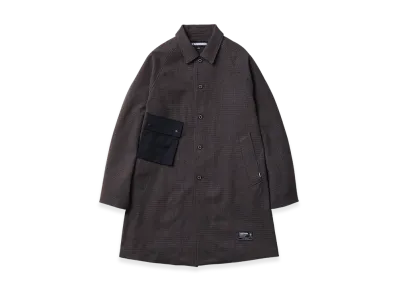 NEIGHBORHOOD GC Check Balcollar Coat "Blue/Brown"