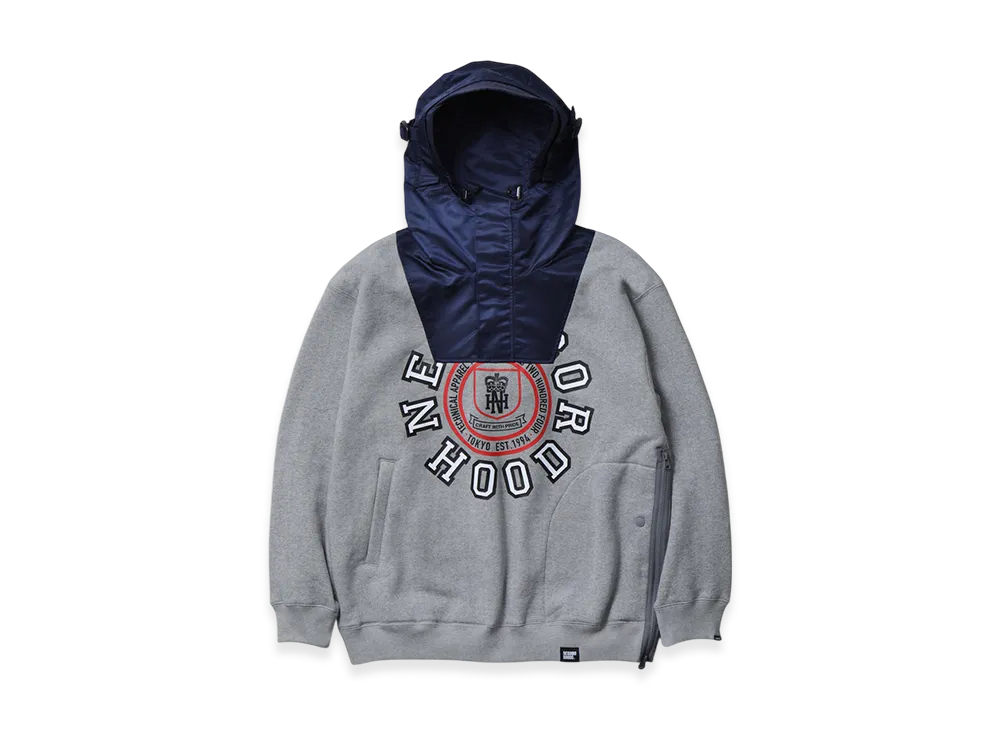 NEIGHBORHOOD Combination Sweat Hoodie LS "Gray"