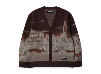 NEIGHBORHOOD Jacquard Cardigan "Brown"