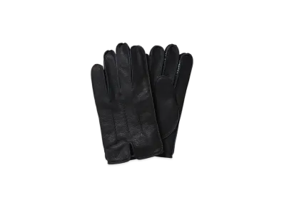 NEIGHBORHOOD Leather EMB Gloves "Black"