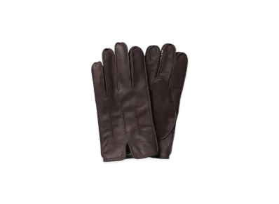 NEIGHBORHOOD Leather EMB Gloves "Brown"