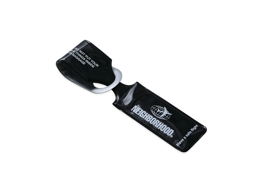 NEIGHBORHOOD x Fukuoka International Airport Luggage Tag "Black"