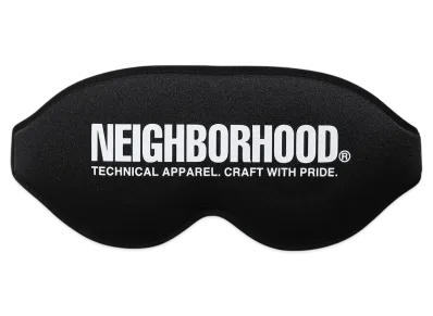 NEIGHBORHOOD x Fukuoka International Airport Eye Mask "Black"