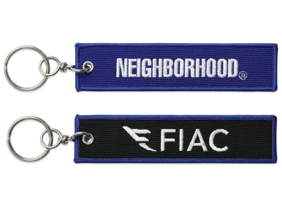 NEIGHBORHOOD x Fukuoka International Airport Keychain "Navy"