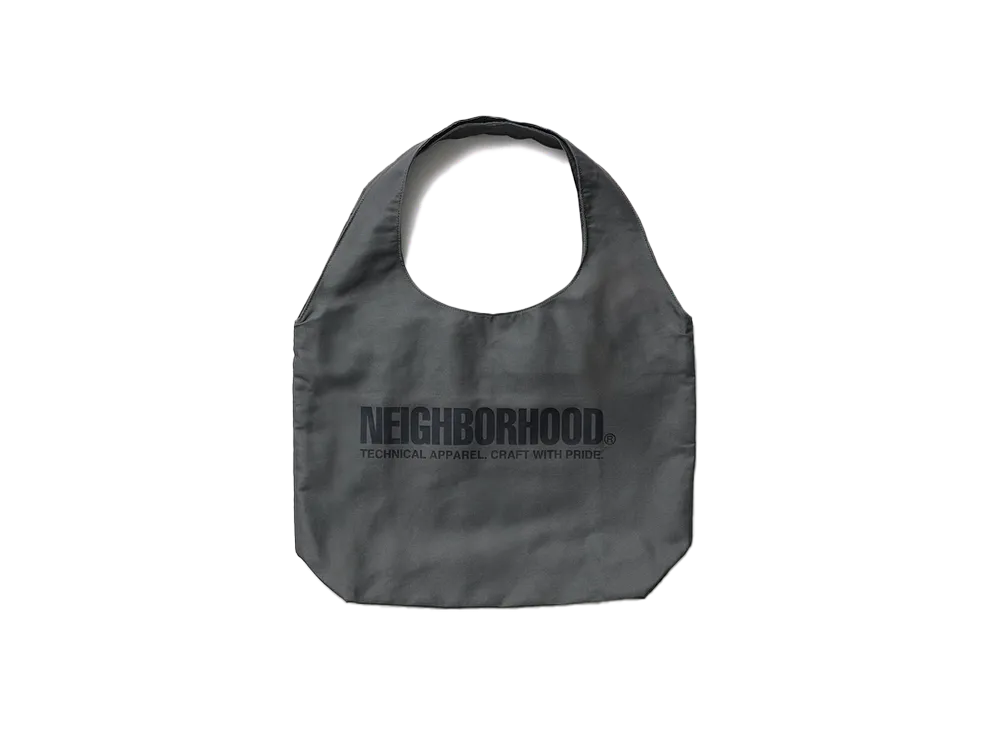 NEIGHBORHOOD x Fukuoka International Airport Tote Bag M "Grey"