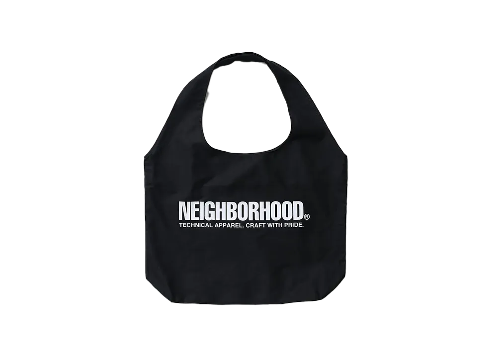 NEIGHBORHOOD x Fukuoka International Airport Tote Bag M "Black"